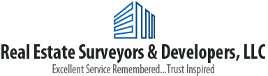 Real Estate Surveyors & Developers, LLC, Logo Real Estate Surveyors & Developers, LLC, Logo